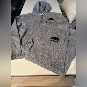 Roots Men's Salt and Pepper Sweater and Sweatpant Set